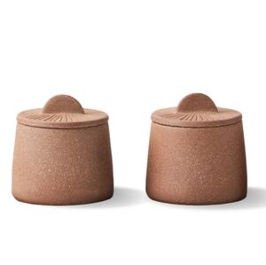 NEW Set of 2 Spice Jars, Citrine Canyon Collection by Magenta NIB